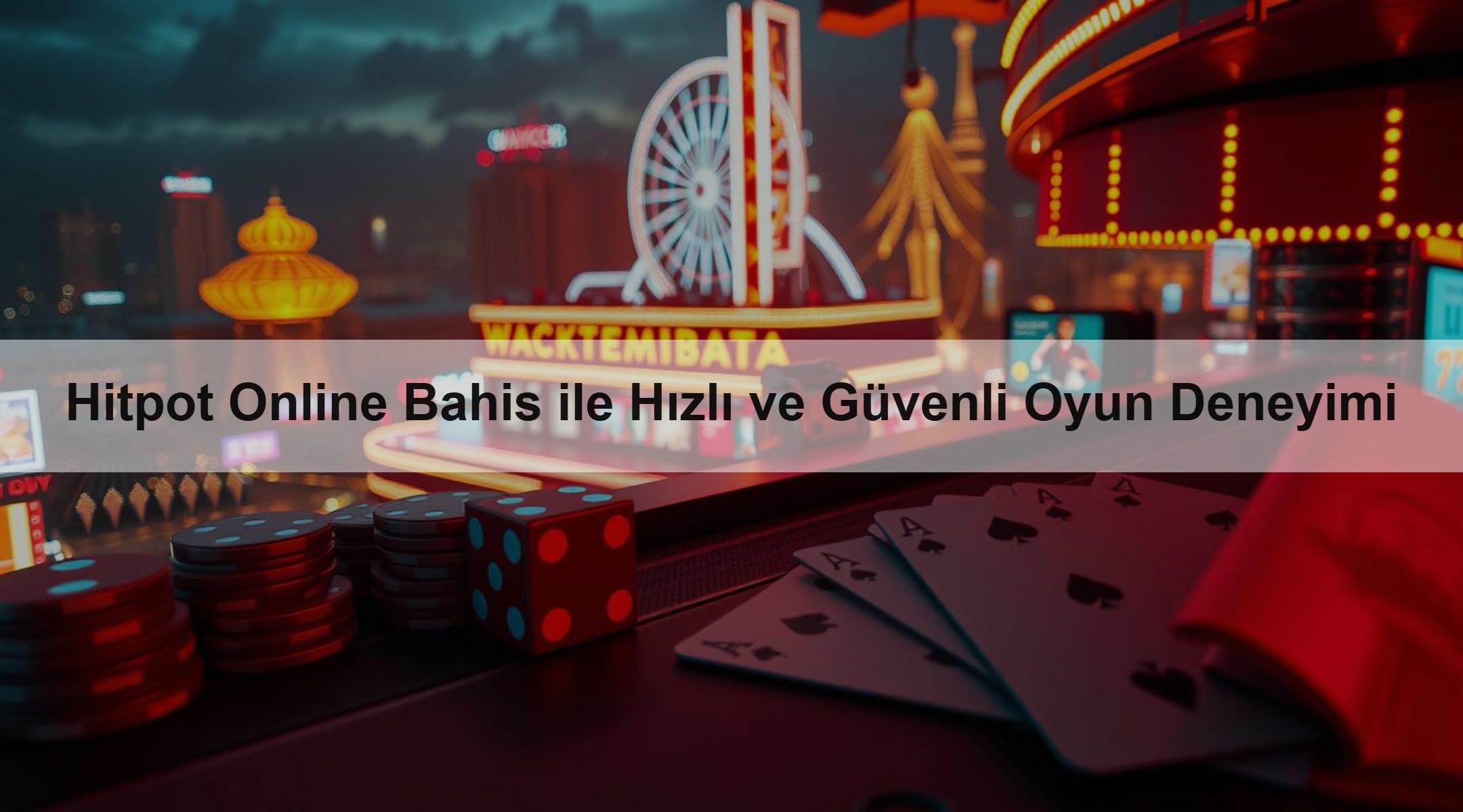 Hitpot Online Bahis ile Hızlı ve Güvenli Oyun Deneyimi